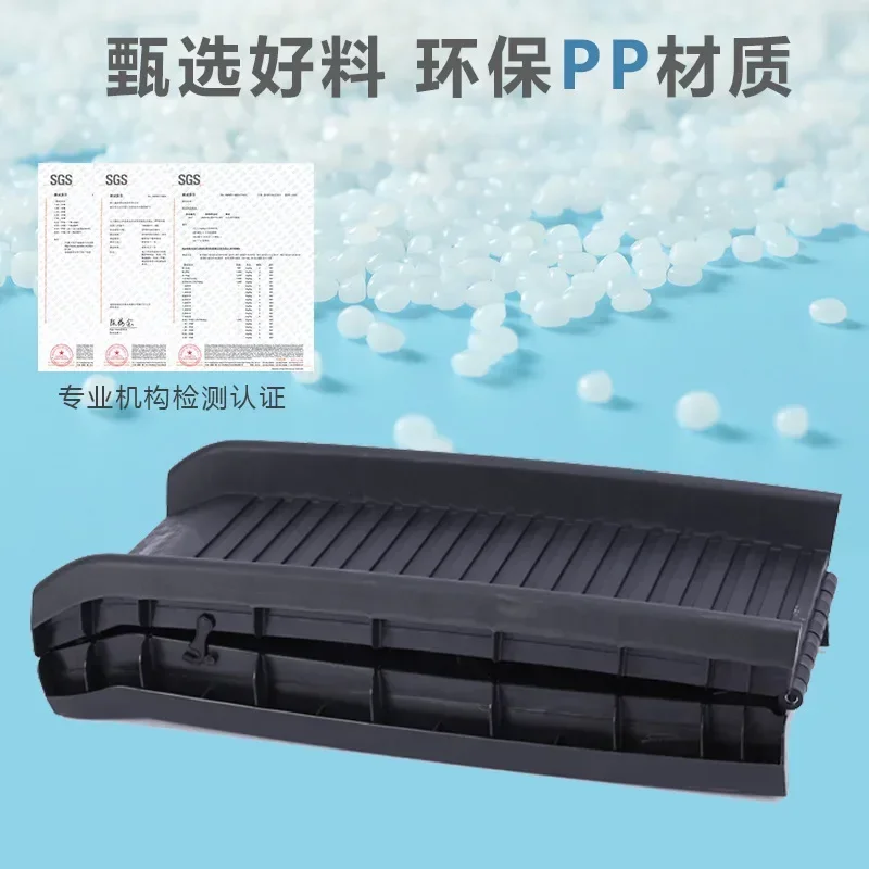 Escalera plegable para mascotas, rampa, pendiente, escaleras de plástico antideslizantes para perros, escalera de escalada de plástico para perros al aire libre - imagen 3