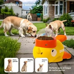 Juguete dispensador interactivo para perros – Puzzle de comida