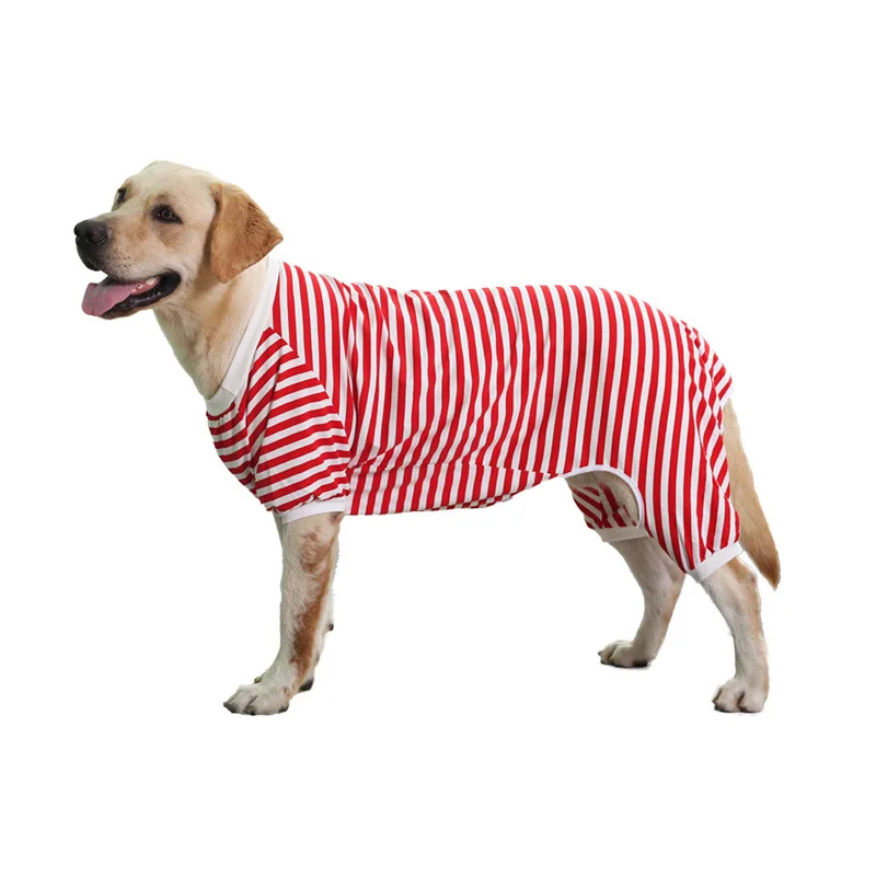 Pijama transpirable para perro mediano y grande – Algodón elástico - imagen 3