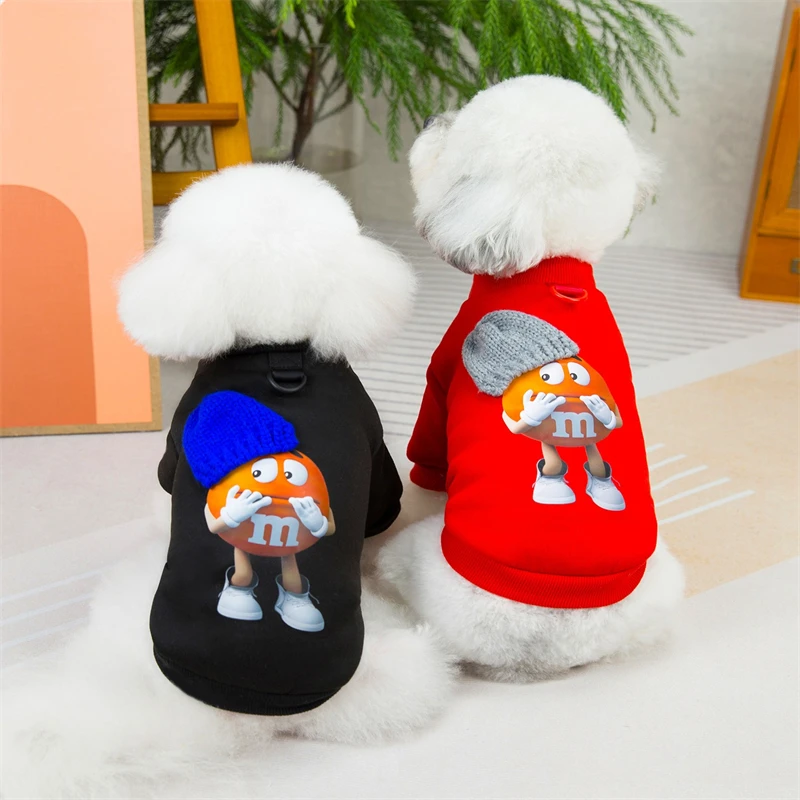 Ropa de otoño estampada para gatos, perros pequeños y medianos - imagen 4