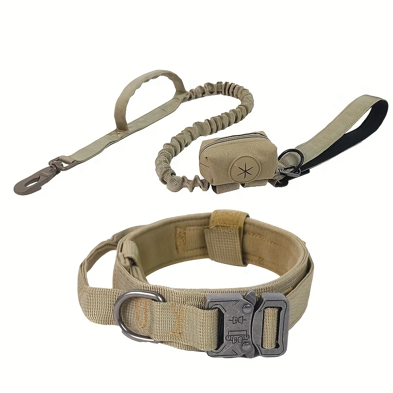KHAKI with Leash
