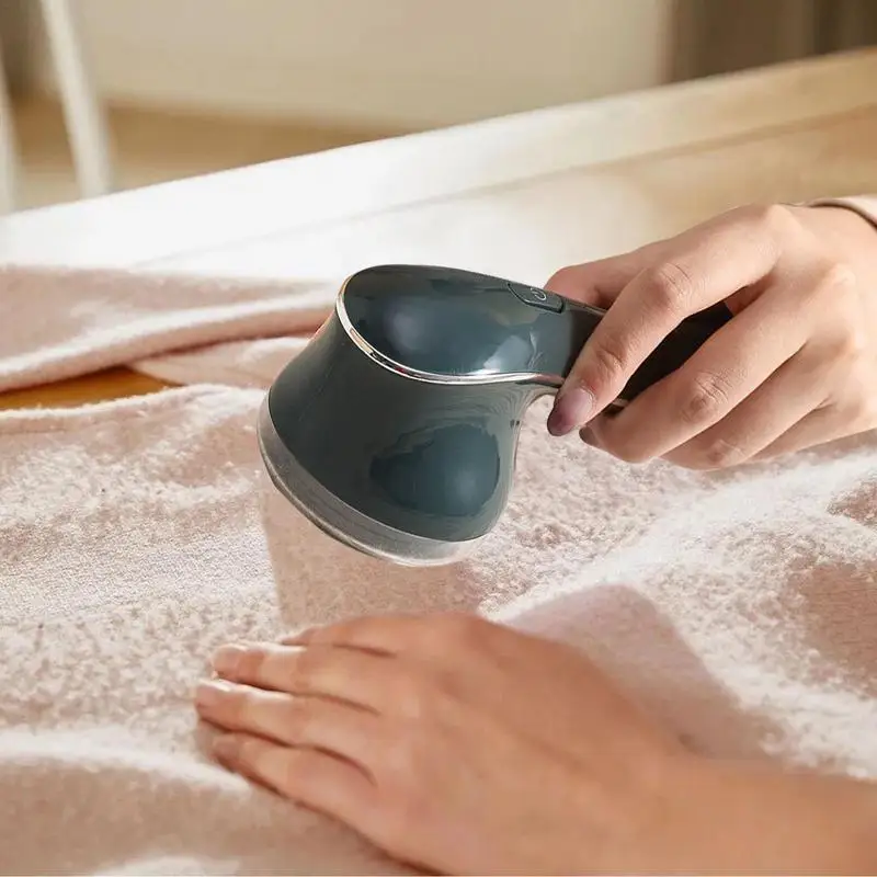 Removedor de pelusa eléctrico recargable, Defuzzer de suéter, afeitadora inteligente con pantalla Digital - imagen 4