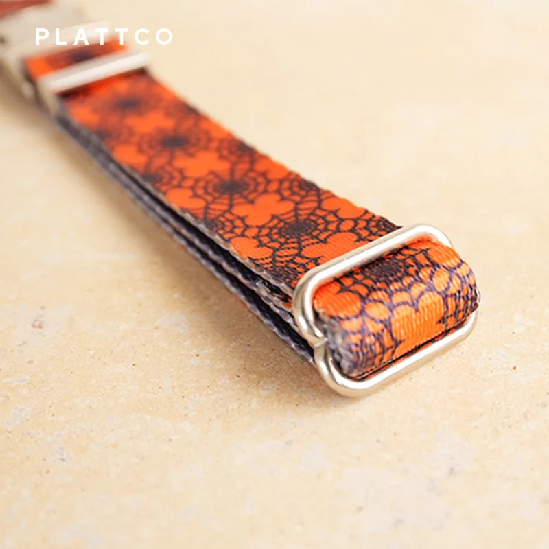 Collar araña ajustable para perro con hebilla plateada – Tallas S a XL - imagen 5