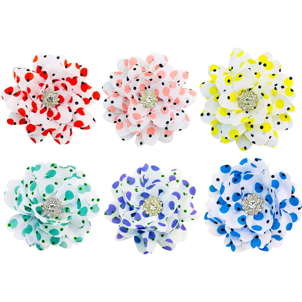 Collar de flores grandes para mascotas, accesorios de moda para perros, pajaritas, suministros de verano para mascotas, novedad - imagen 4