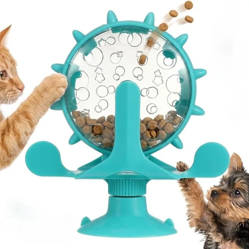 Dispensador interactivo de golosinas sin derrames para gatos y perros - imagen 2