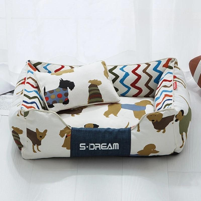 Cama de lujo para gatos y perros – Sofá lavable y extraíble - imagen 2