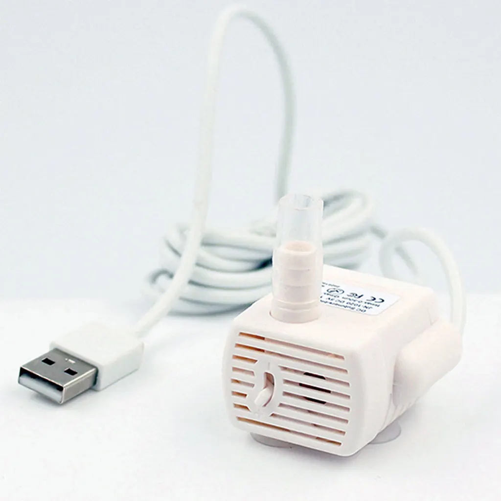 Fuente de agua para mascotas, bomba de cuenco para gatos, carga USB, bricolaje, Euqipment, accesorios para mascotas, suministros para animales - imagen 2