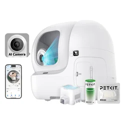 Caja de arena automática para gatos Purobot Max Pro autolimpiante