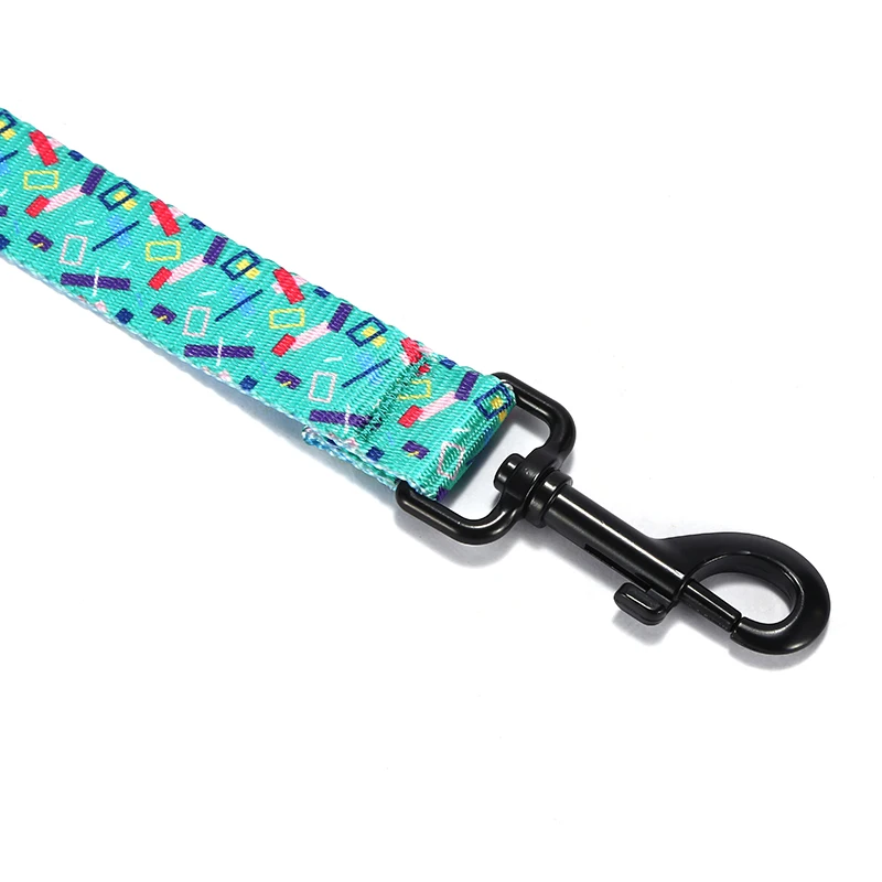 PLATTCO mascota al aire libre duradero imitación nylon correa de perro FLYING CONFETTI para caminar todo tipo de productos para perros 5 tamaños PDL335 - imagen 3