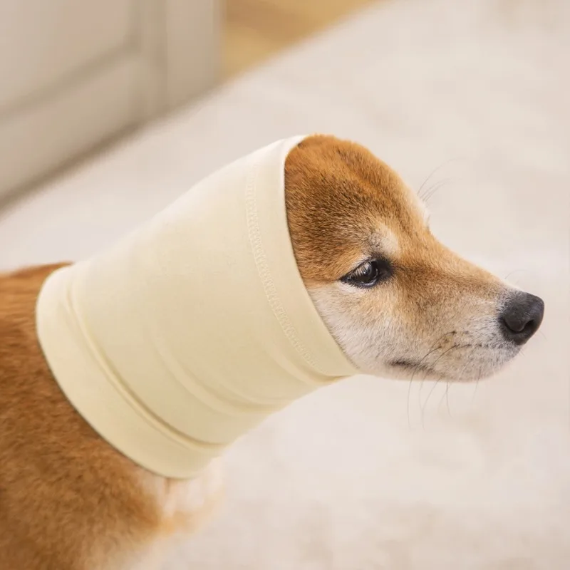 Orejeras para el cuidado de perros, orejeras suaves y cálidas a prueba de ruido, cubierta para las orejas para mascotas, sombrero de tela, aseo, baño, secado por soplado, manga para mascotas - imagen 4