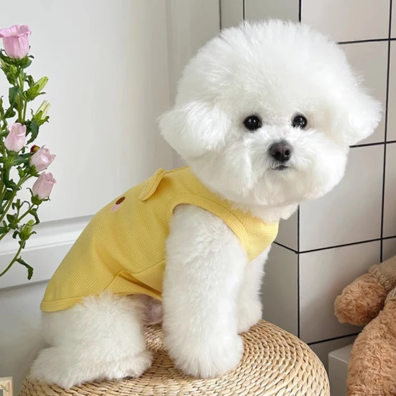 Ropa de primavera/verano para perros y gatos – Camisetas transpirables - imagen 4