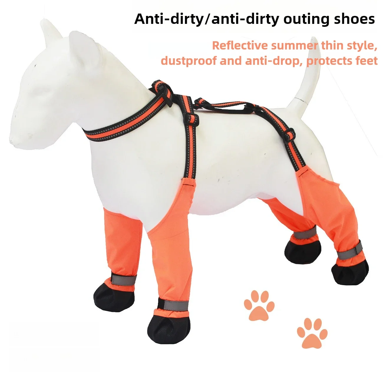 Go Out Botas para perros Zapatos para perros Protector de garra antisuciedad para mascotas Productos impermeables para mascotas para todas las estaciones - imagen 2
