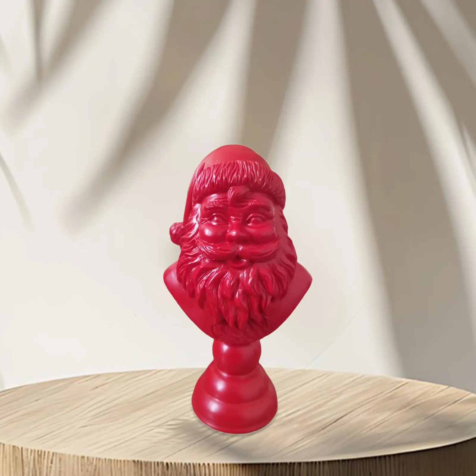 Santa Figure Half Body Statue Crafts Resin Sculpture Christmas Decoration for Counter Santa Figure Half Body Statue Crafts Resin Sculpture Christmas Decoration for Counter