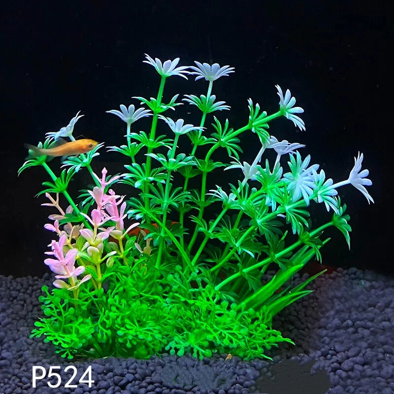 Integración del adorno con rocas y iluminación LED