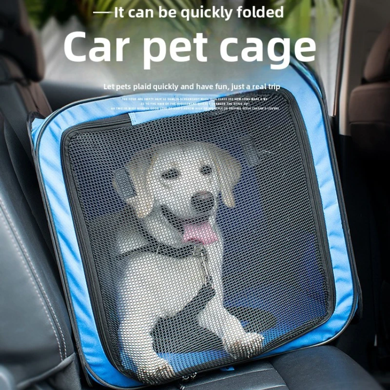 Jaula plegable para perros en coche – cómoda y resistente - imagen 2