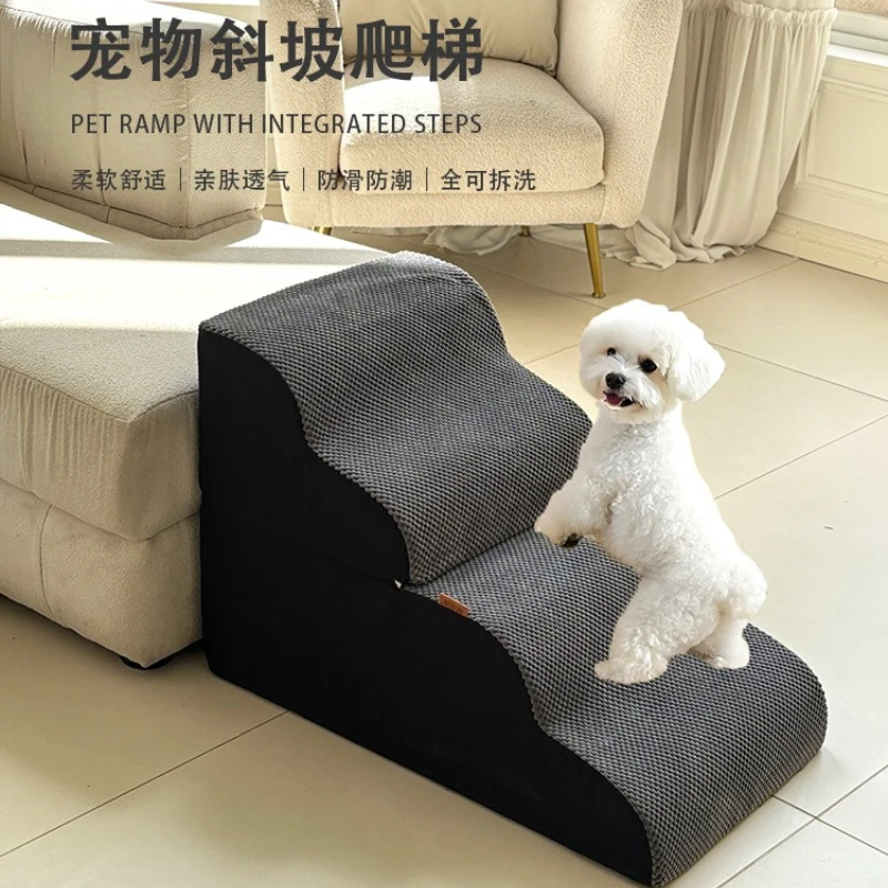 Escalera de espuma para perros – Sube a cama y sofá - imagen 4
