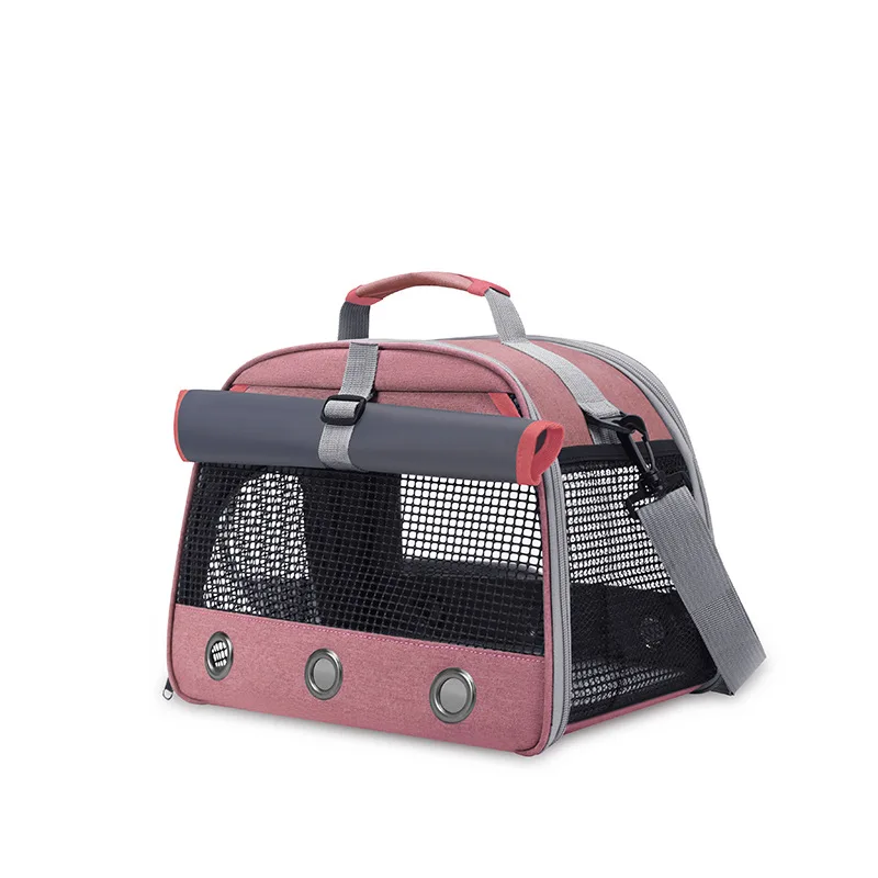 Transportín transpirable para gatos y perros pequeños – Bolsa práctica - imagen 2