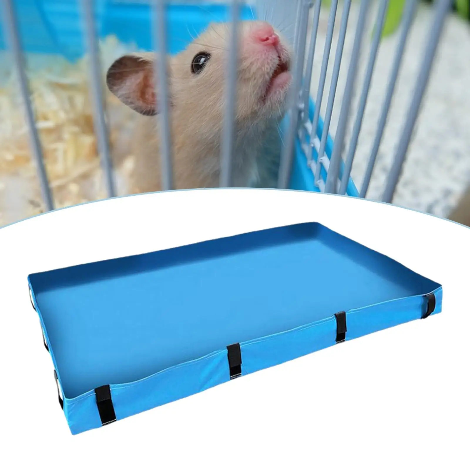 Guinea Pig Cage Bottom Cover Parts Cage Panel Base Bedding Washable Detachable Base Waterproof Liner Pad Small Animals Puppy