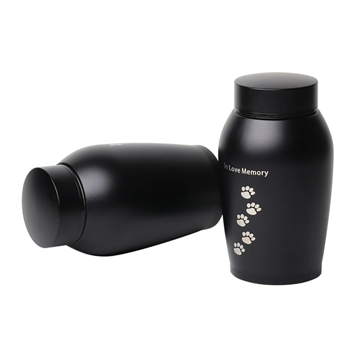 Urna cenizas mascotas acero inoxidable S-L cuatro colores - imagen 4