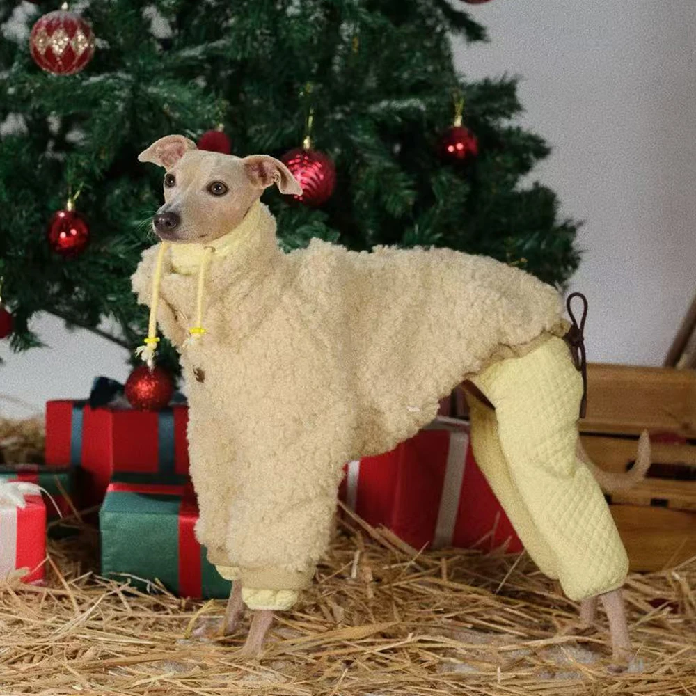Chaqueta cálida para perros con cuello alto 2 en 1 (Whippet y galgo) - imagen 4