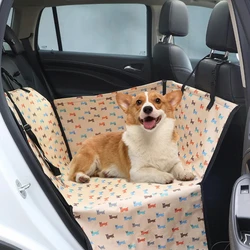 Protector asiento coche perro plegable resistente arañazos y pelo
