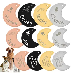 Etiquetas de identificación personalizadas para perros y gatos con estrella