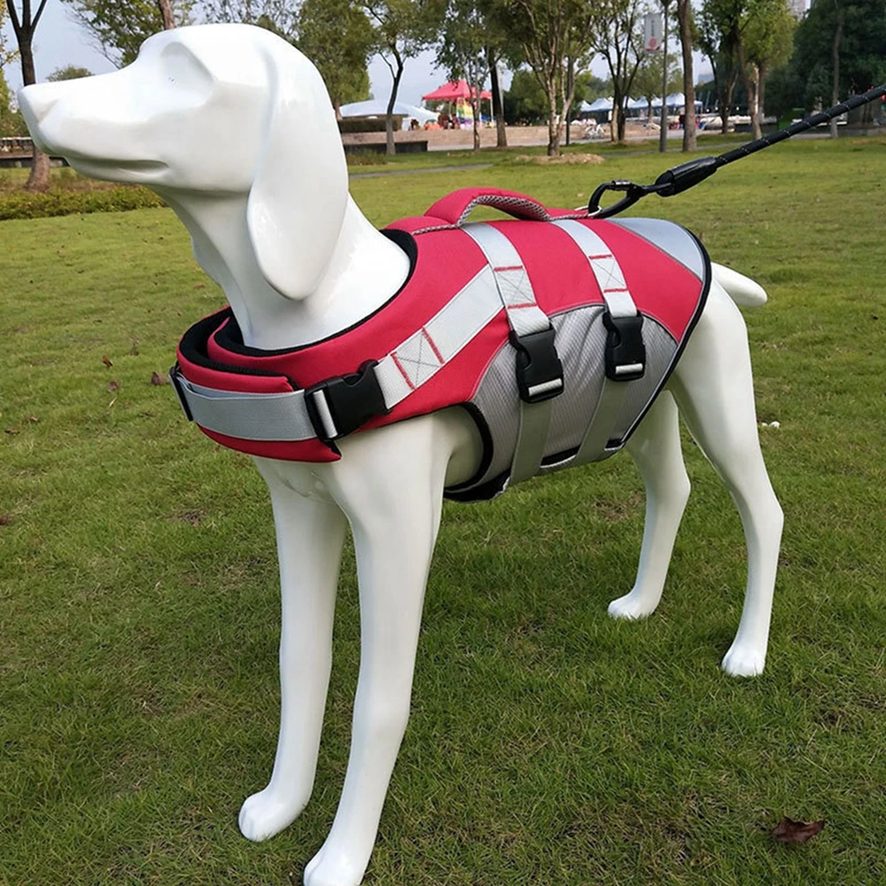 Chaleco salvavidas para perros pequeños, medianos y grandes, ropa de seguridad para mascotas, traje de baño de verano - imagen 3