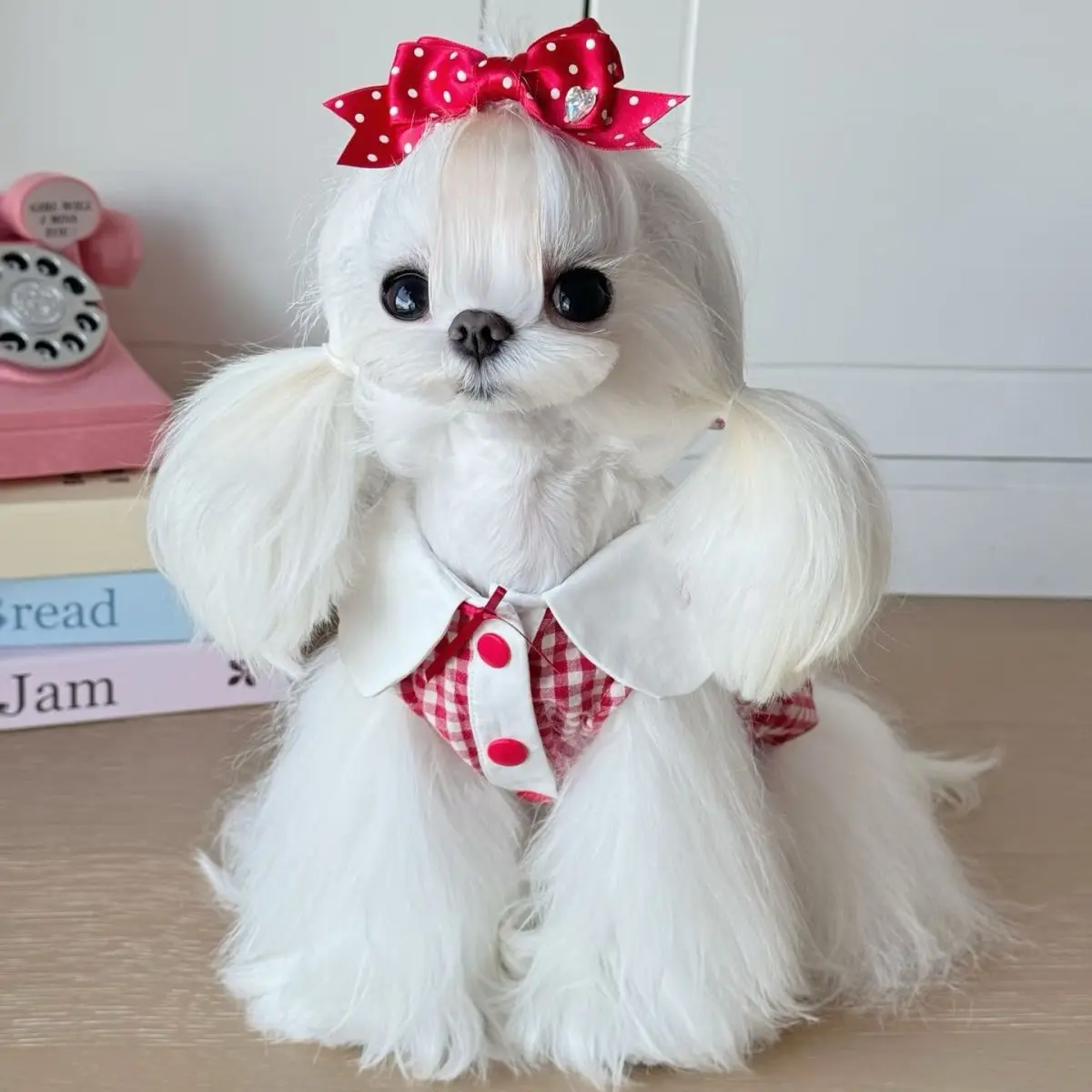 Vestido a cuadros para perros mini y cachorros – Ideal primavera - imagen 4