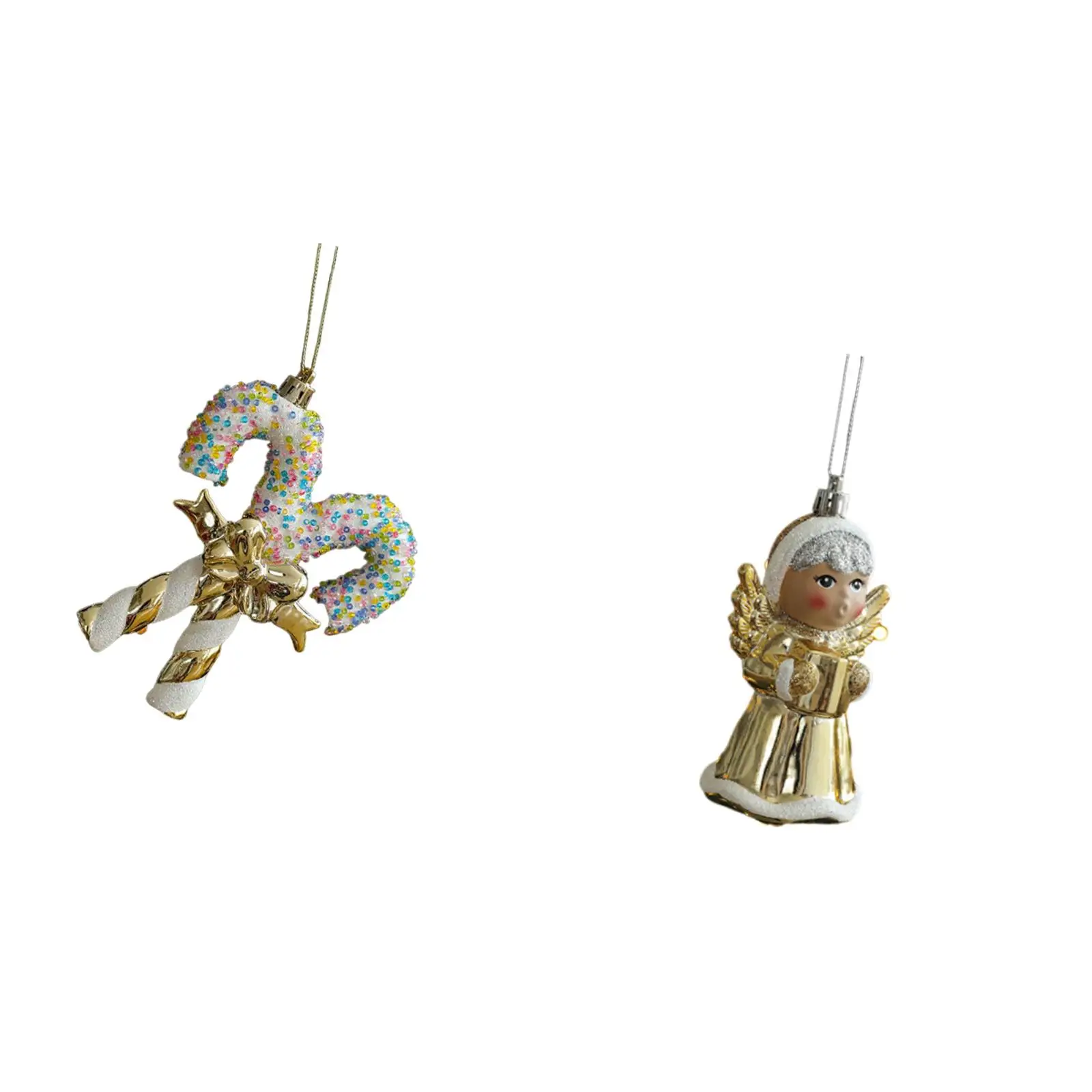 Decoraciones colgantes de árbol de Navidad versátiles y livianas, adornos adorables y recuerdos de fiesta navideña - imagen 2