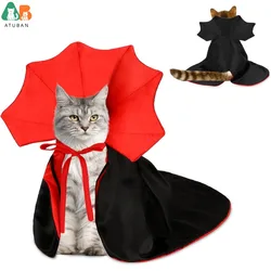Capa vampiro disfraz para gatos y perros pequeños – Halloween