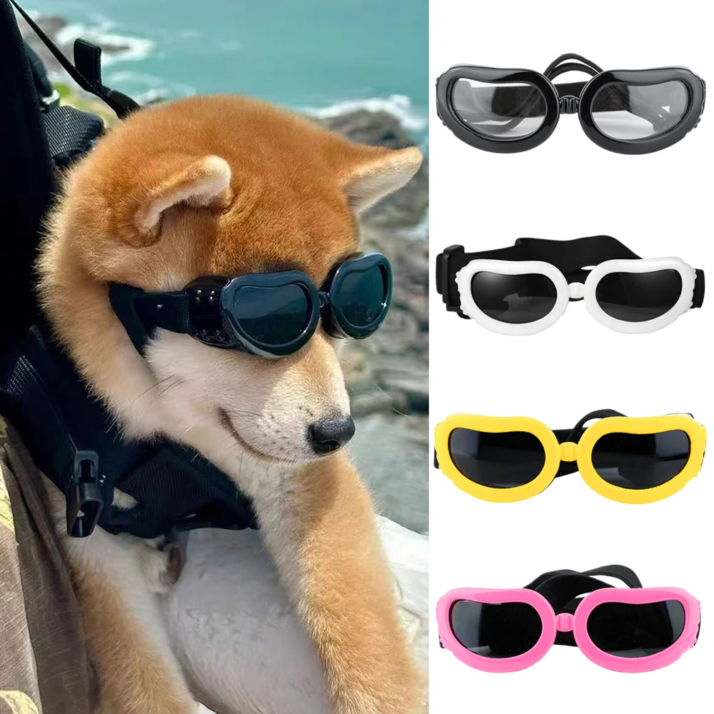 Gafas solares para perros pequeños y gatos – Protección UV y viento al aire libre - imagen 4
