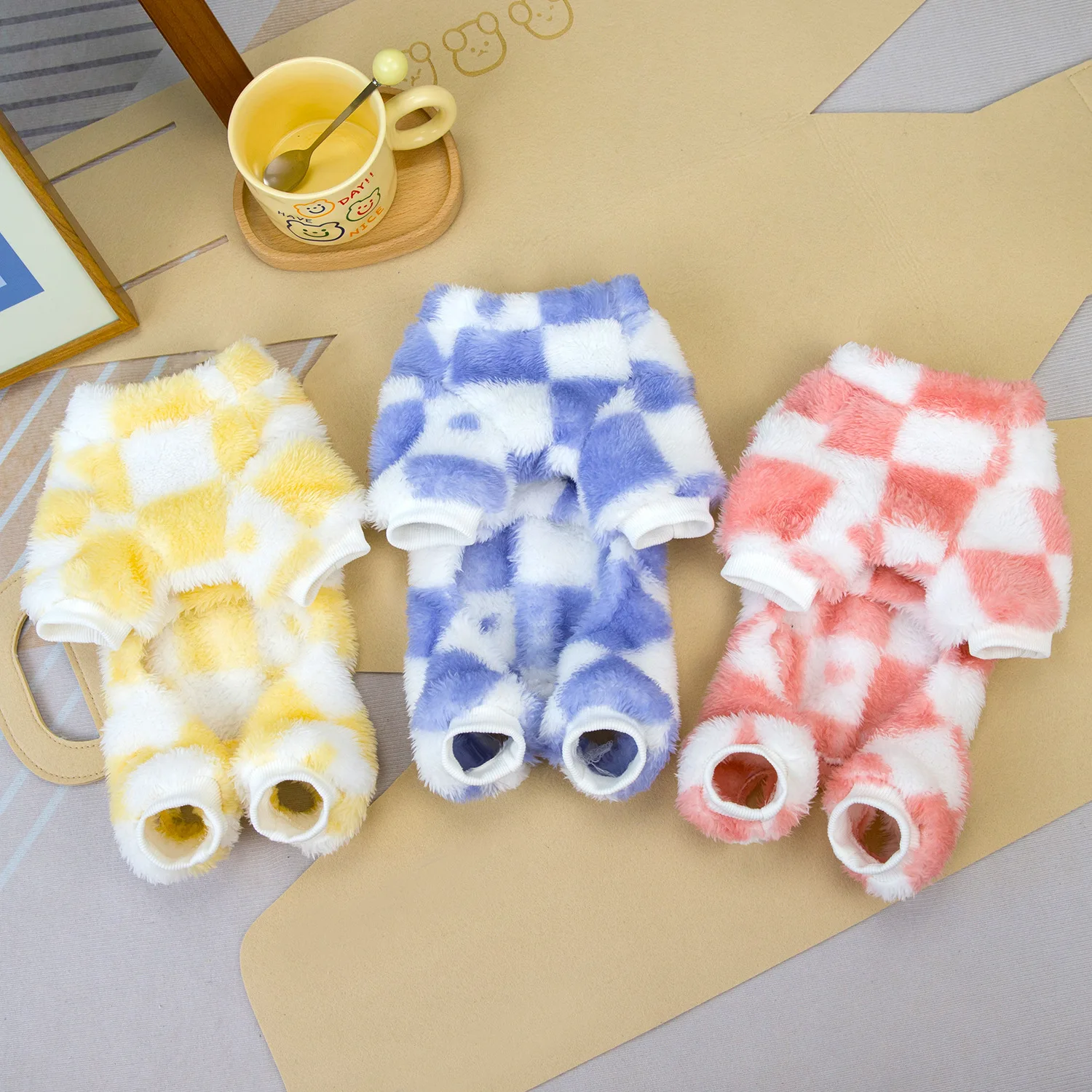 Pijama invierno para perros pequeños y cachorros – Mono cálido - imagen 2
