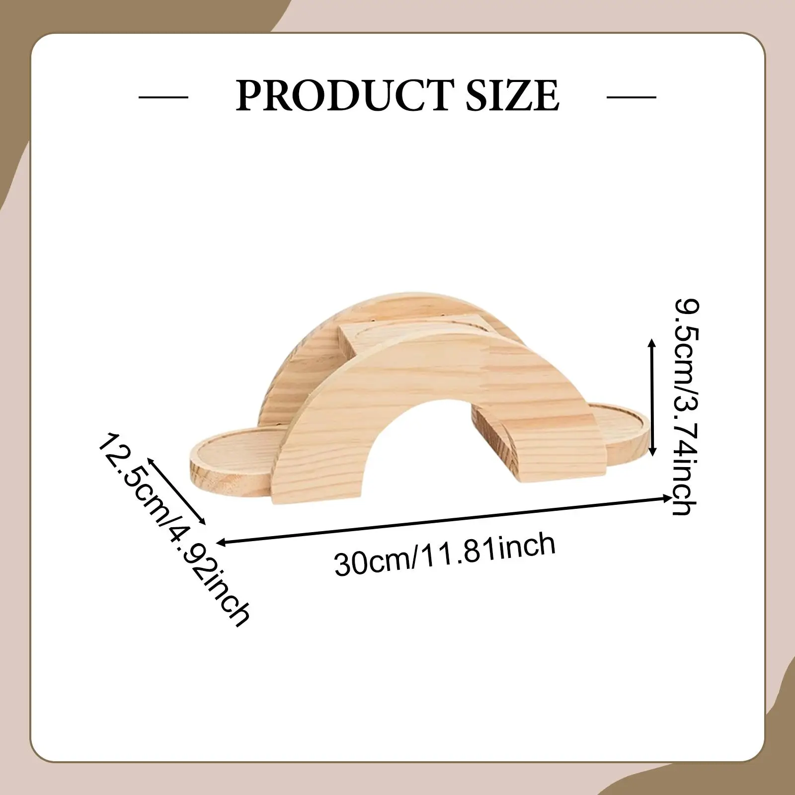 Tabletop Plant Stand Wooden Decorative,Planter Holder,Display Shelf,Desktop Flower Pot Rack for Countertop Windowsill Balcony