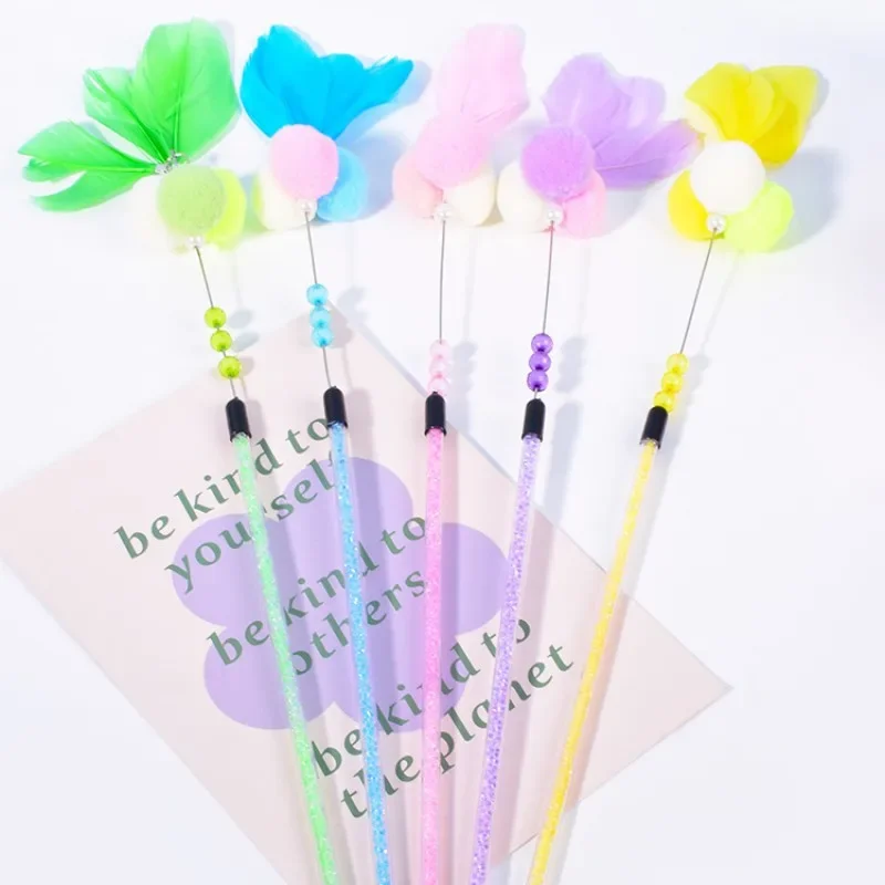 Juguete interactivo para gatos, bola de lana con campana, resistente a las mordeduras, suministros para mascotas - imagen 2