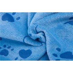 Toalla de baño absorbente y secado rápido para perros y gatos
