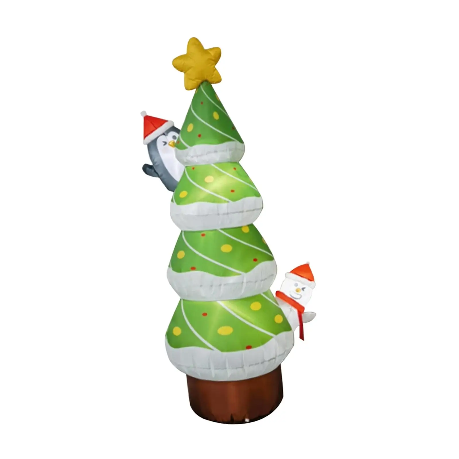 Christmas Tree Inflatable Decorative Xmas Decor Blow up Yard Decoration Ornament for Indoor Outdoor, Yard, Party, Garden, Hall
