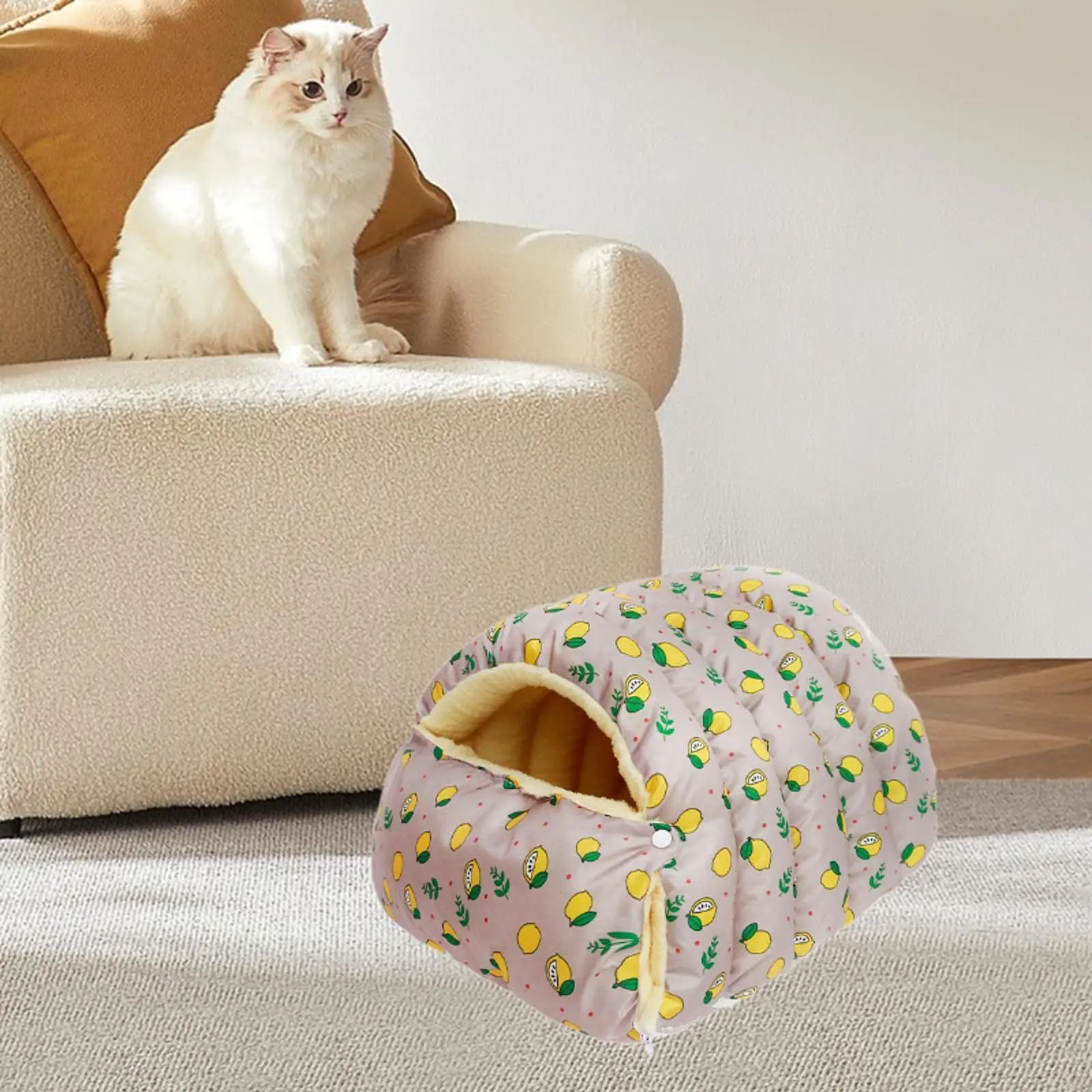 Cat Bed Removable Washable Sleeping Bag Cat Nest for Pet Supplies Cats Dogs
