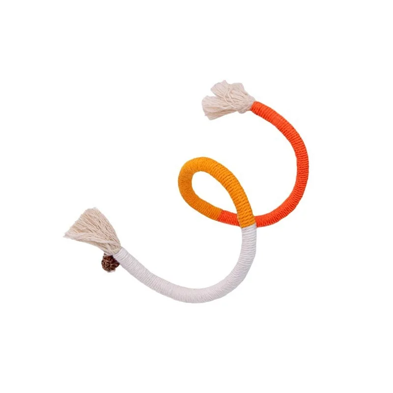 Juguete de cuerda para morder gato, juguete duradero para rechinar los dientes, 1 ud. - imagen 5