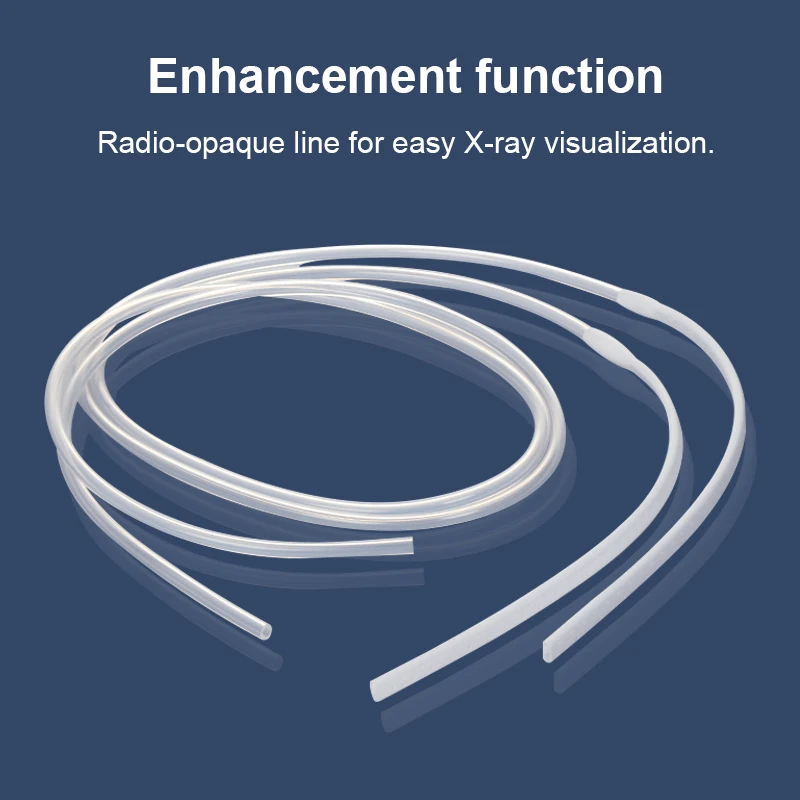 Tubo de drenaje plano perforado de silicona de grado médico para mascotas veterinarias Canack 1 pieza - imagen 4