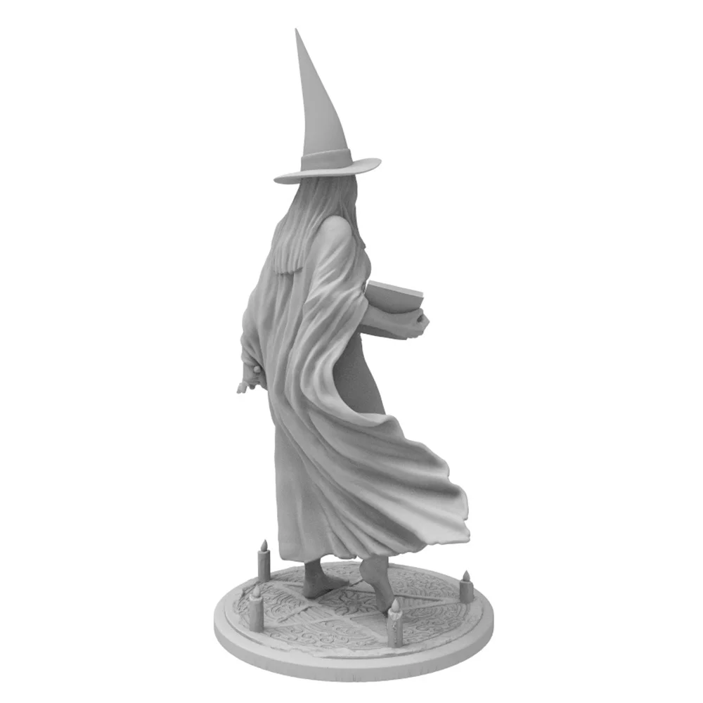 Kit figura resina navideña mago monstruo infierno para coleccionismo - imagen 4