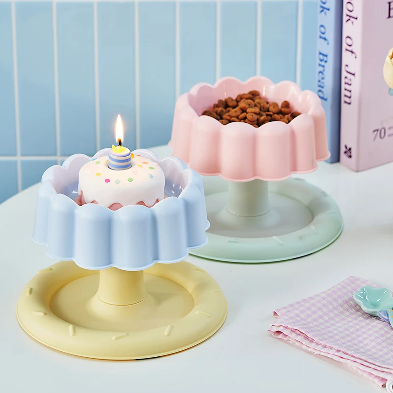 Cuenco elevado para proteger la columna Cervical, se puede golpear, extraíble, fácil de limpiar, artículo esencial para mascotas, 1 ud. - imagen 3