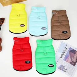Abrigo parka caramelo para perros pequeños cachorro Otoño Invierno