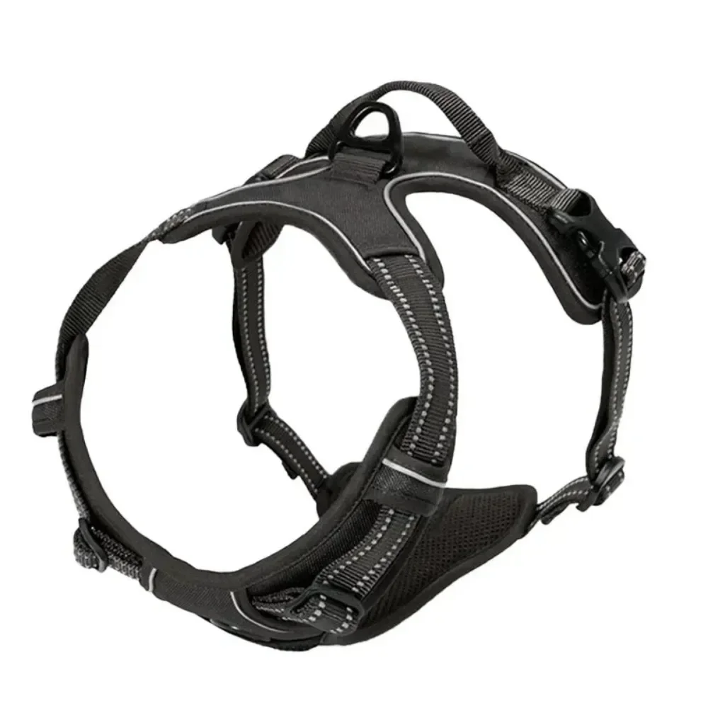Chaleco reflectante ajustable y transpirable, correa para el pecho para perros pequeños, medianos y grandes, arnés para perros, Collar para cachorros y gatos, accesorios para perros - imagen 3