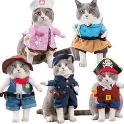 Disfraz Halloween para perros y gatos – Ropa divertida para raza pequeña