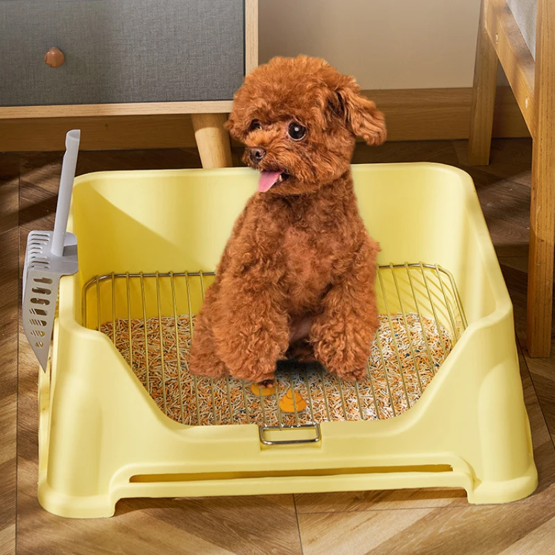 Inodoro para perros bandeja sanitaria – Acero inoxidable antideslizante - imagen 5