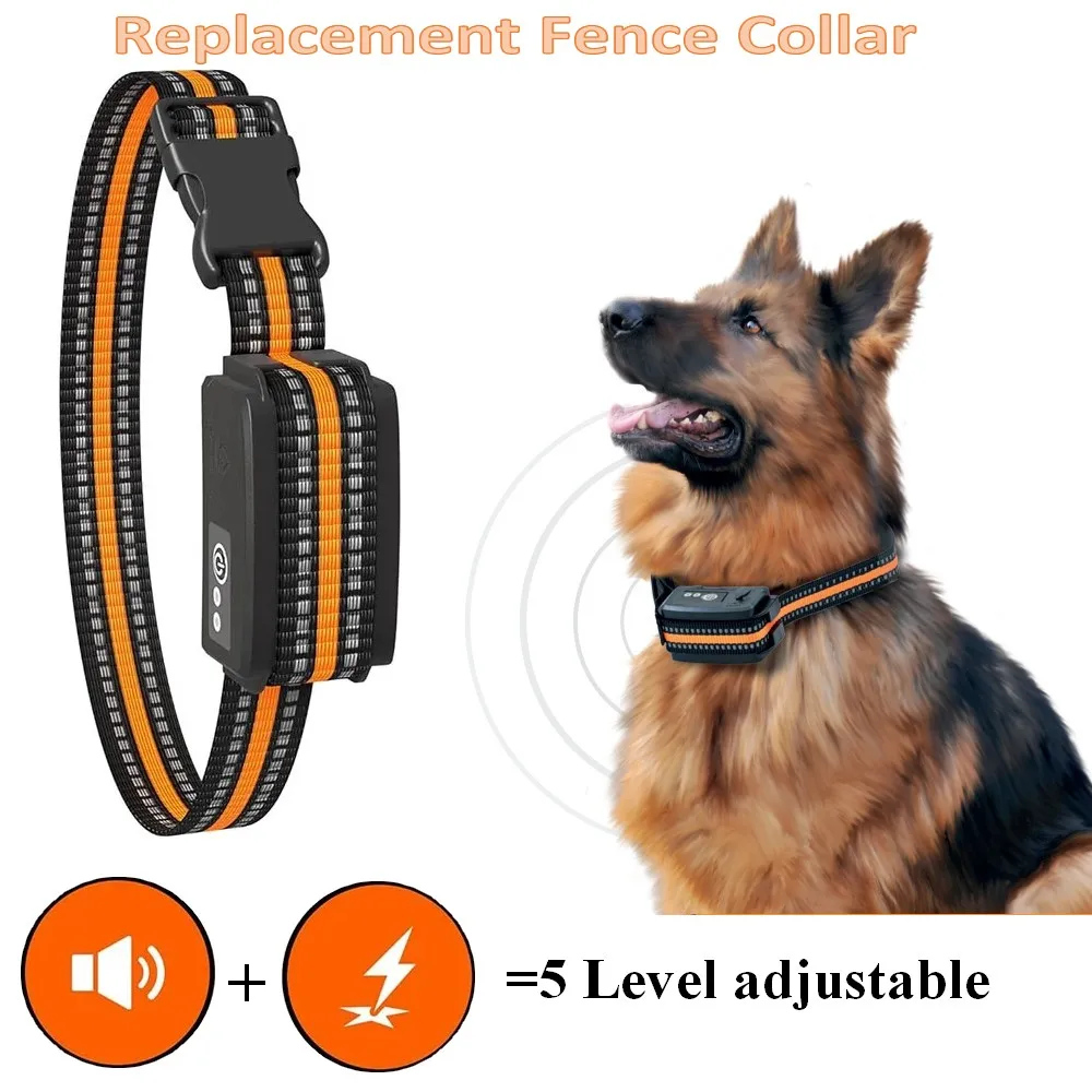 Collar de cerca con cable eléctrico separado para perros, compatible con receptores de repuesto, W227, W227B, 023, 026, TP16, TP17