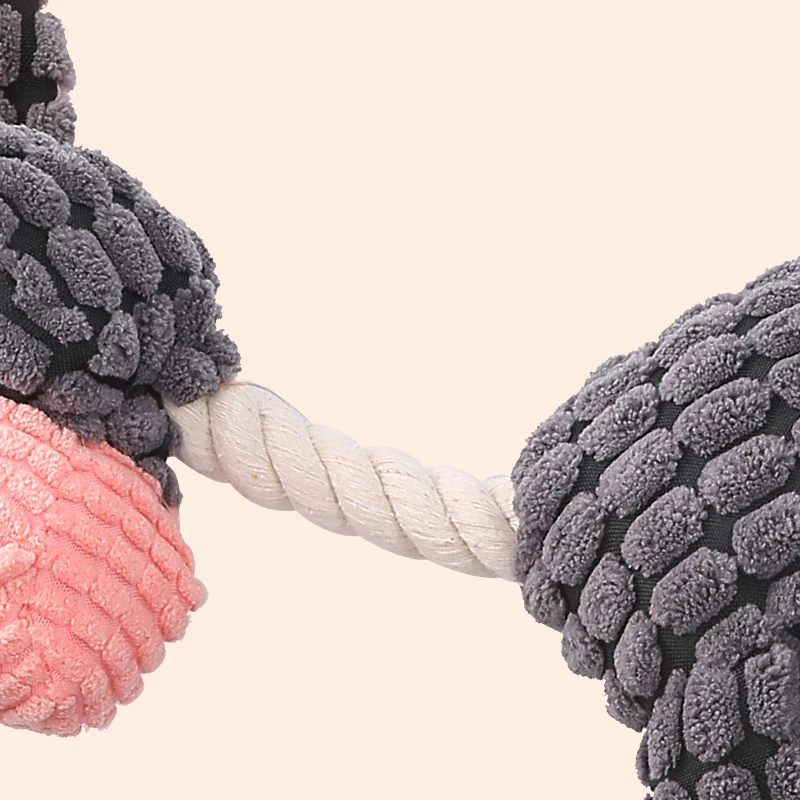 Juguete divertido para mascotas con forma de burro, juguete para masticar de pana para perros, cachorro, chirriante, hueso de peluche, accesorios medianos para perros, sonido de felpa de entrenamiento - imagen 3