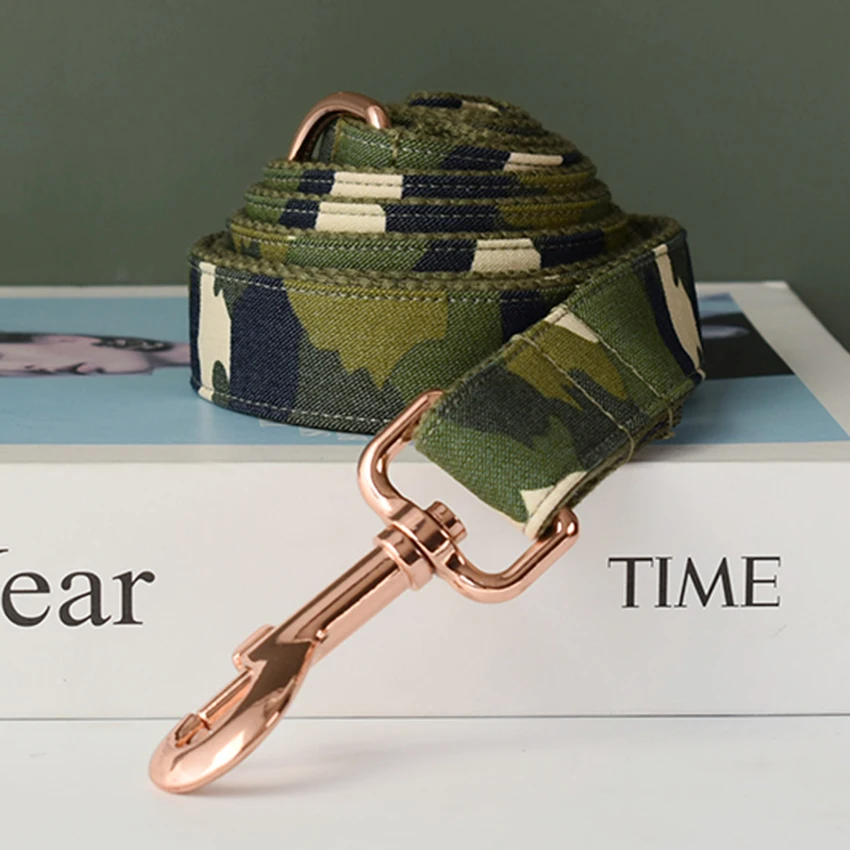 Correas de pecho de perro de fondo verde militar, Camuflaje 06, correas de pecho de cachorro personalizadas, Boston Terrier, Bulldog francés - imagen 2