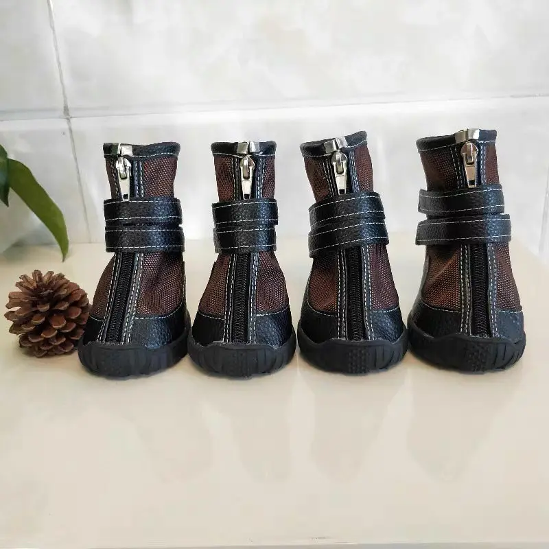 Botas acolchadas en primer plano