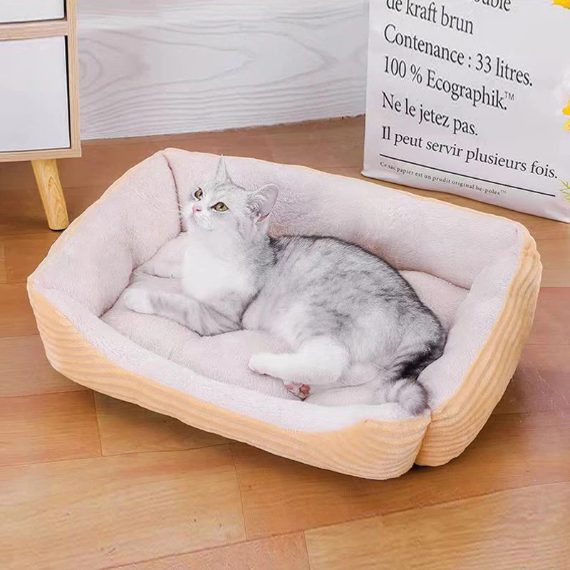 Linda casa para perros y gatos, productos extraíbles para mascotas, sofá para animales, tienda lavable para cachorros y gatos - imagen 2